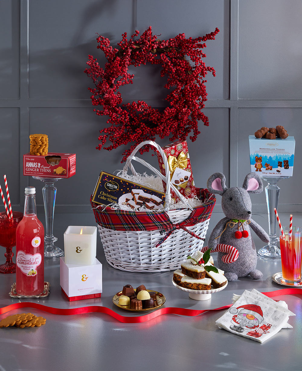 For Christmas With Love Gift Basket For Christmas With Love Gift Basket