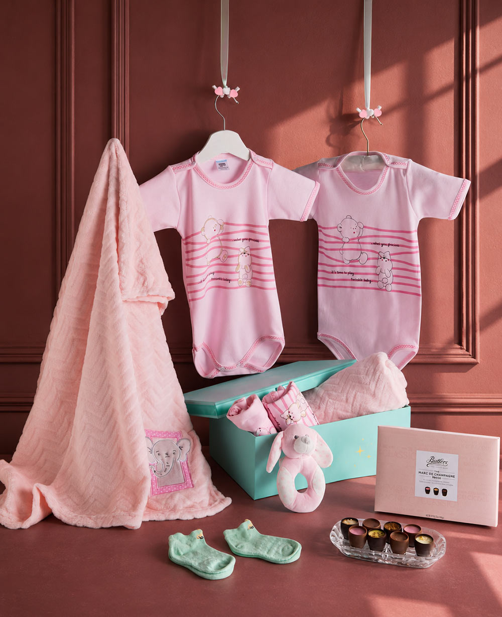 Hello Baby Girl Gift Hamper Hello Baby Girl Gift Hamper